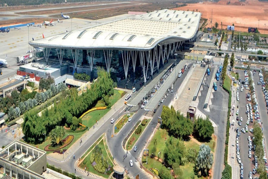 Bengaluru Airport Kempegowda International Airport.