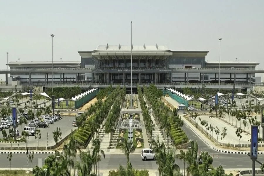 Rajiv Gandhi International Airport Hyderabad.