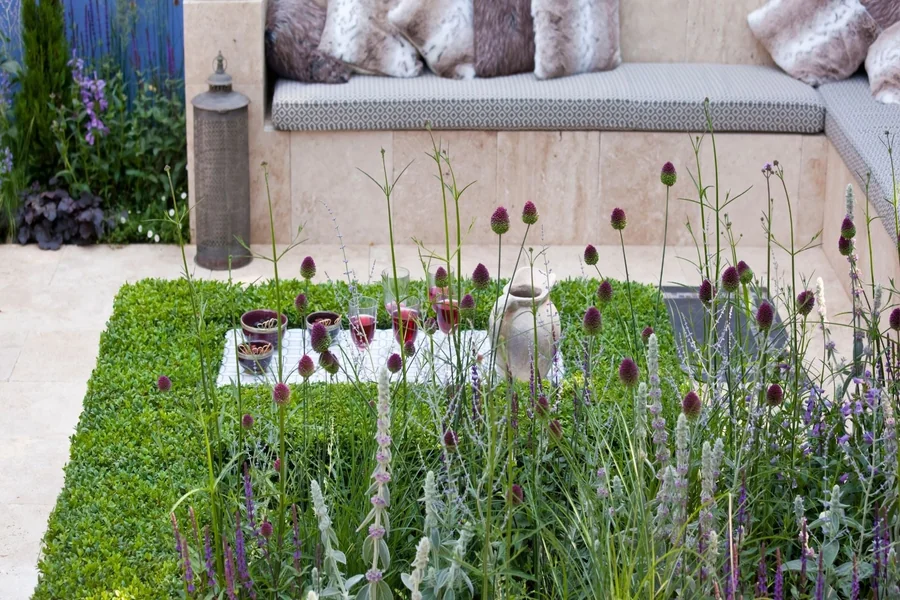 Sunken Lounges, Brick Planters and Bold Paving: Why Retro Gardens Are Back