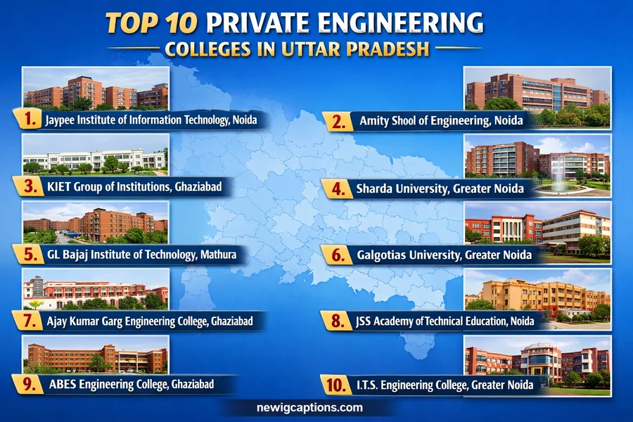 Top 10 Private Engineering Colleges In Uttar Pradesh